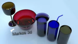 Cups 3d model