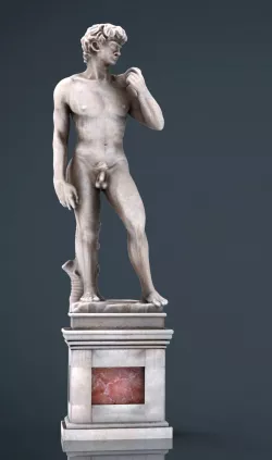 David (Michelangelo) 3d model