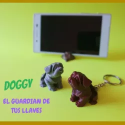 DOGGY KEYCHAIN EASY PRINT