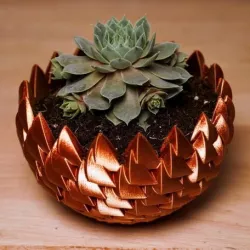 Dragon Egg Succulent Planter