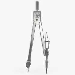 Drawing Compass Instrumen 3d model