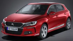 DS 4S 2017 3d model