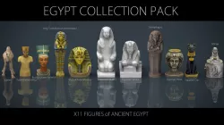 EGYPT COLLECTION PACK 3d model