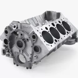 Engine Block V8 3d model