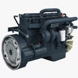 Engine Cummins 6bt 3d model