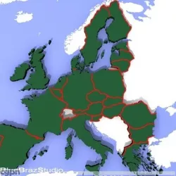 European Union 3d model