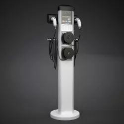 EV Charging Station 3d model