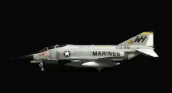 F-4 Phantom VMFA-542 3d model