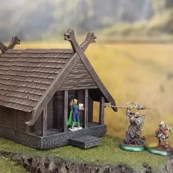 Fantasy viking house