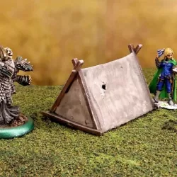 Fantasy viking tent 28mm