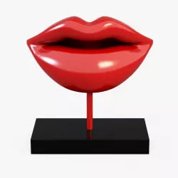Figurine Lips 3d model