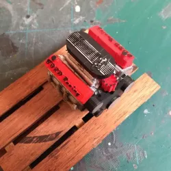 FORD V8 engine scale 1/10