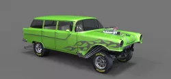 Gasser Pontiac Chieftain 3d model