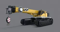 Generic Crawler Crane 3d model