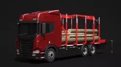Generic Logging Truck 3d model