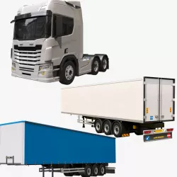 Generic Truck Collection 3d model