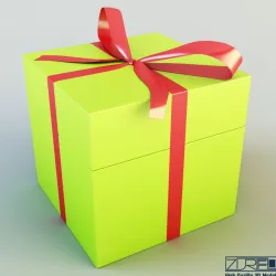 Gift Box 3d model