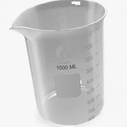 Glass Lab Beaker 3d model