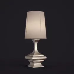 Global Views GLV 174229 Hammered Table lamp 3d model