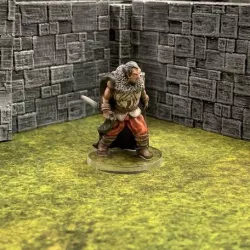 Greel, opportunistic warlock (32mm scale)