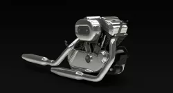 Harley-Davidson Evo Engine 3d model