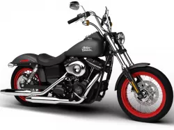 Harley Davidson FXDB Street Bob 2011 3d model