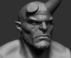 Hellboy Printable 3d model