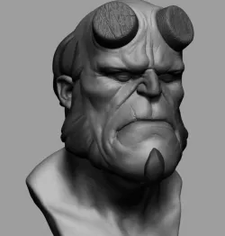 Hellboy v4 3d model