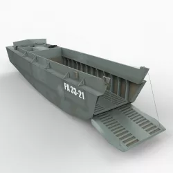 Higgins Boat / LCVP 3d model