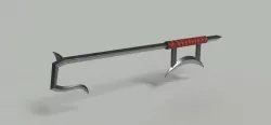 Hook Sword of Kabal from game Mortal Kombat 11 3d model
