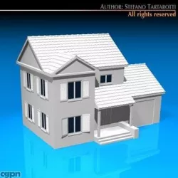 House med 3d model