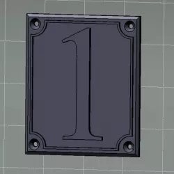 House number