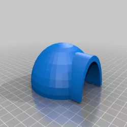 igloo hide - large opening