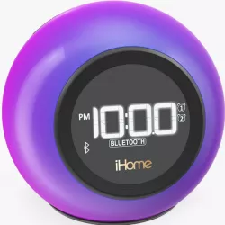 iHome iBT29 Wireless Bluetooth Phaze Clock Radio Purple 3d model
