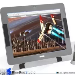 Interactive Tablet 3d model