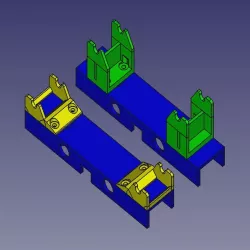 Jobo CPE2 Roller Supports for 25XX/28XX and 15XX tanks