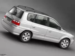 Kia Carens 3d model