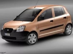 Kia Picanto 3d model