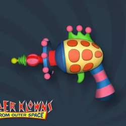 killer klowns from outer space cotton candy gun