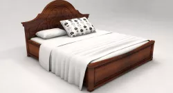 King Bed 3d model