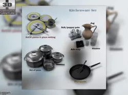 KitchenWare 3d model