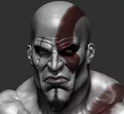 Kratos 3d model