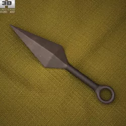 Kunai 3d model