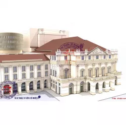 La Scala theatre 3d model