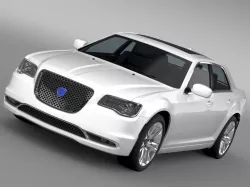 Lancia Thema 2016 3d model