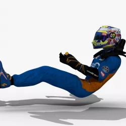 Lando Norris 2019 3d model