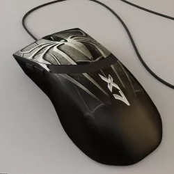 Laser mouse A4Tech X7 3d model