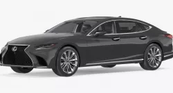 Lexus LS 500 2018 Simple Interior 3d model