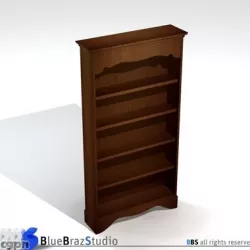Library 3d model