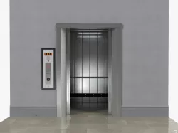 Lift Interior 3d model
